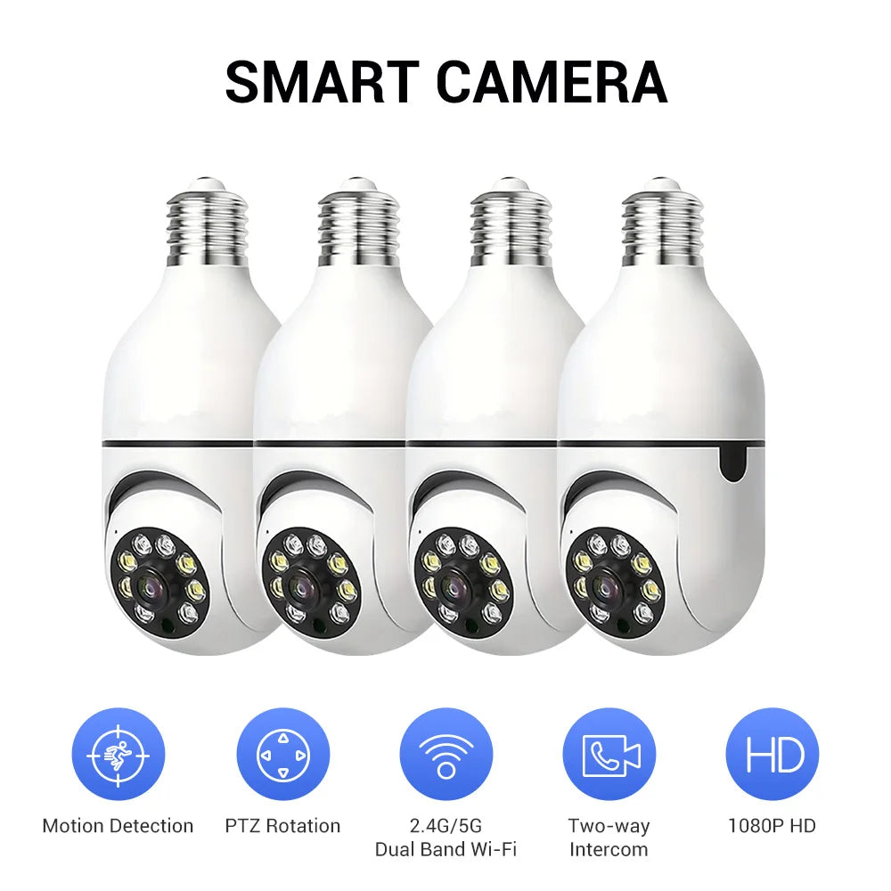 Ease Life WiFi 360° Light Bulb Security Camera