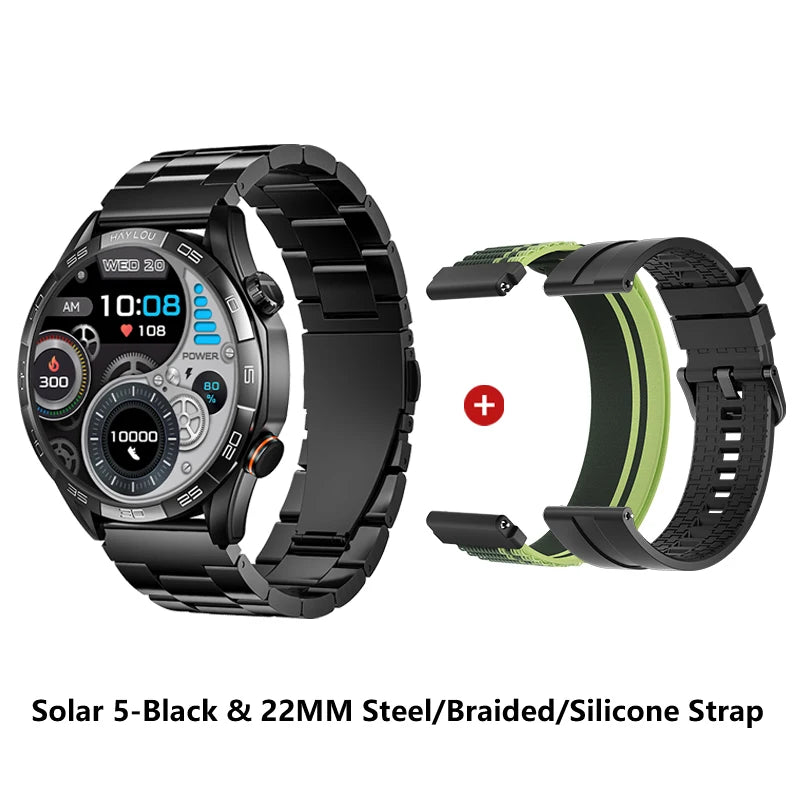 Solar 5 Voice Calling Smartwatch