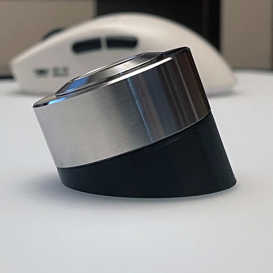 Wireless Metal PC Power Button Switch with USB Support