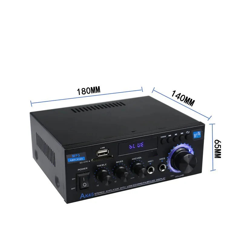 AK45 HiFi Bluetooth Audio Amplifier