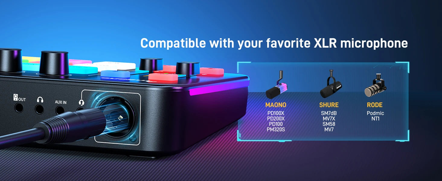 G1 NEO Gaming Audio Mixer