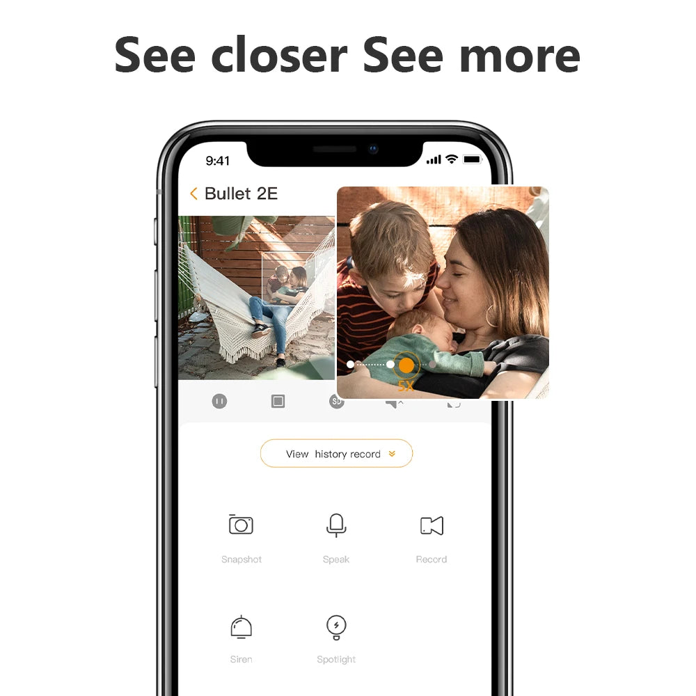 Bullet 2E 5MP Full-Color WiFi Camera