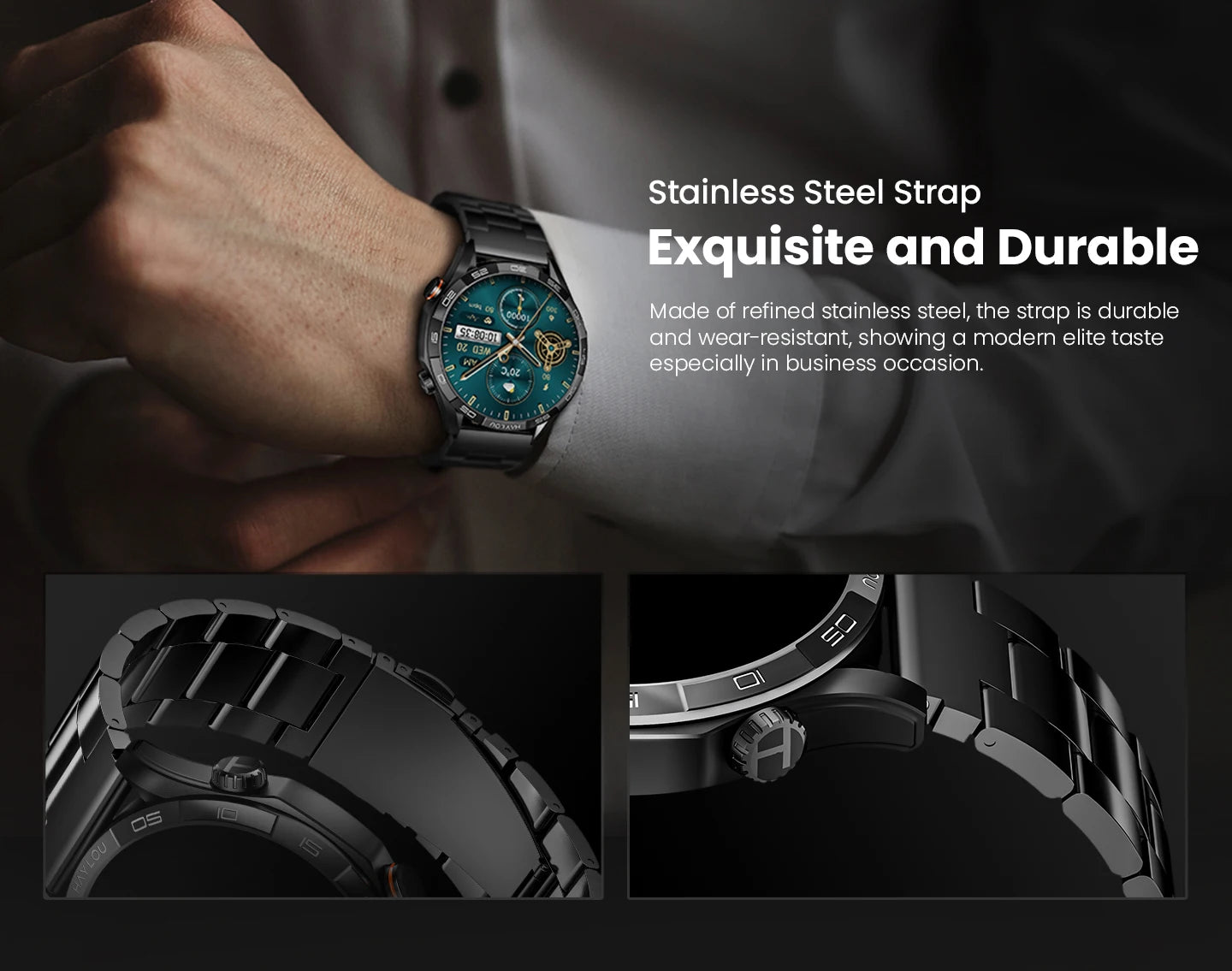 Solar 5 Voice Calling Smartwatch