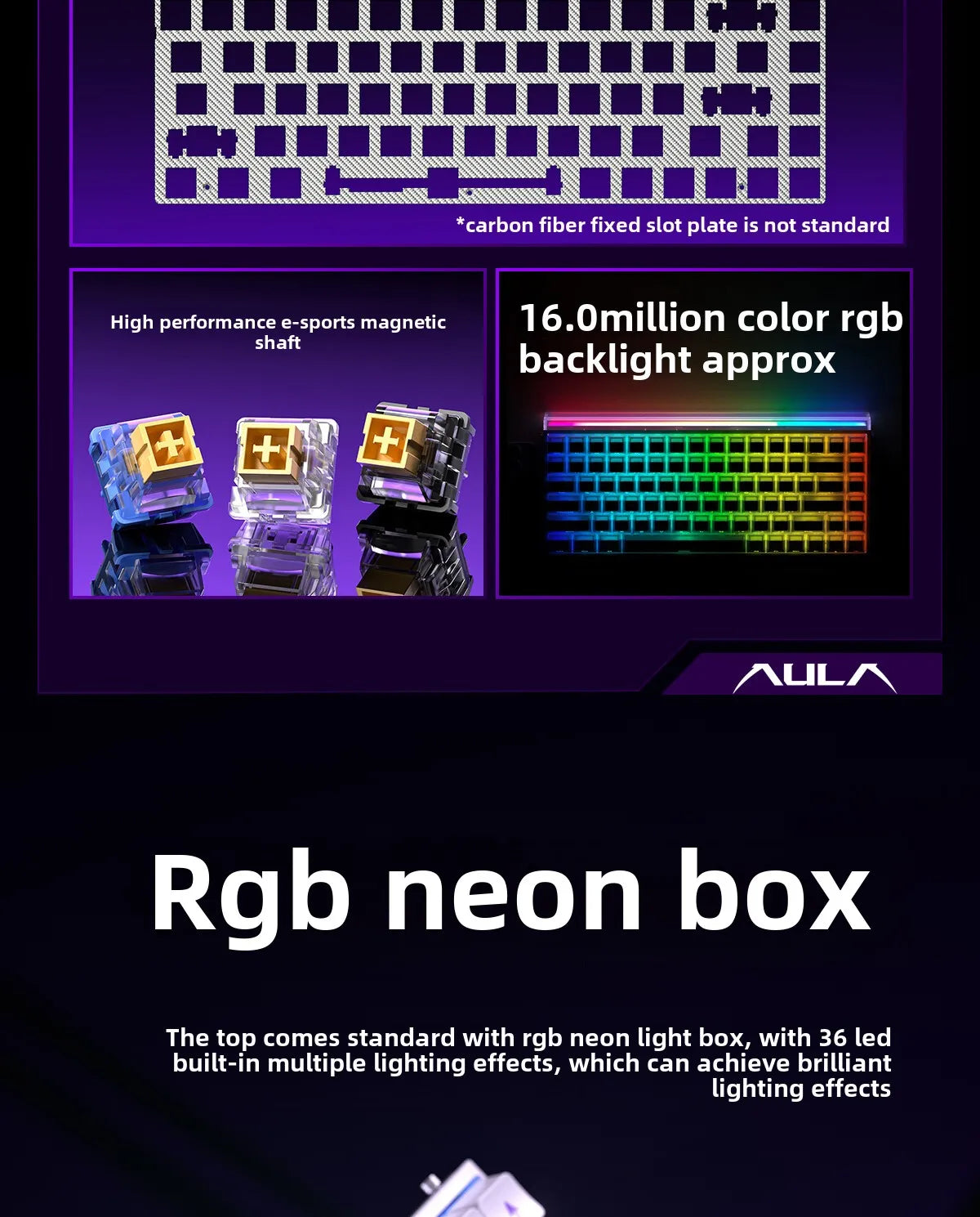 HERO84 HE Wired Mechanical Keyboard