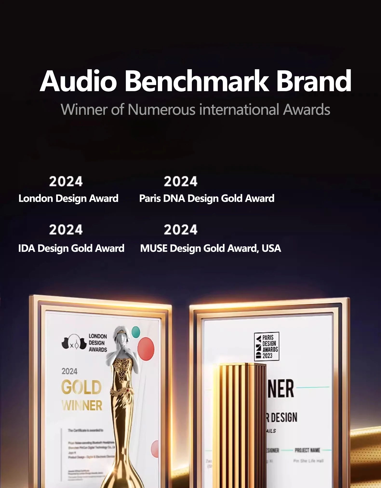 F8 Pro ANC Wireless Headphones