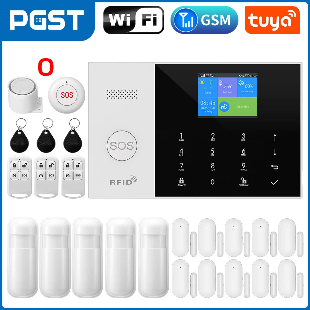 Tuya Smart GSM WiFi Home Alarm