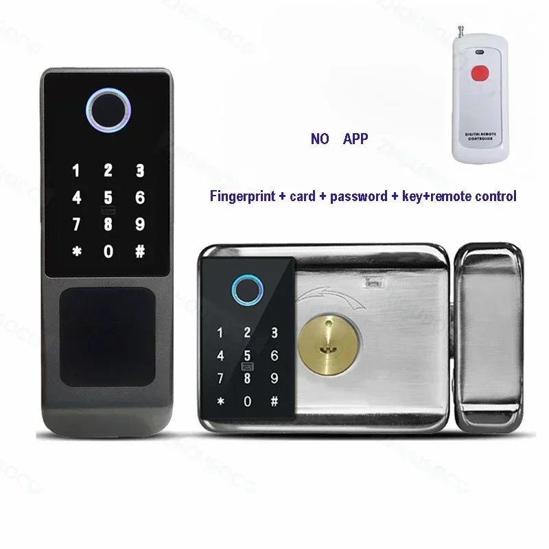 Tuya WiFi Fingerprint Smart Door Lock