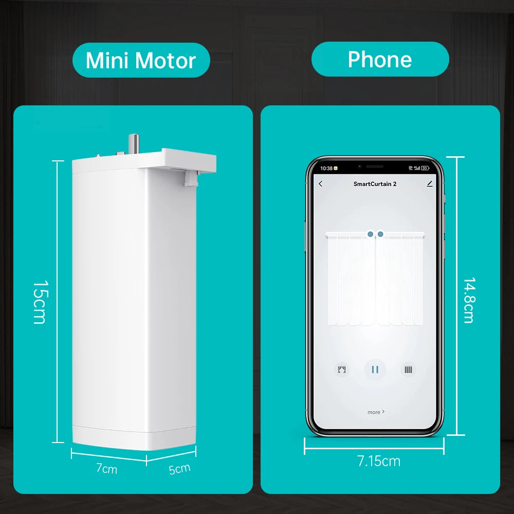 Tuya Smart Zigbee/WiFi Curtain Motor