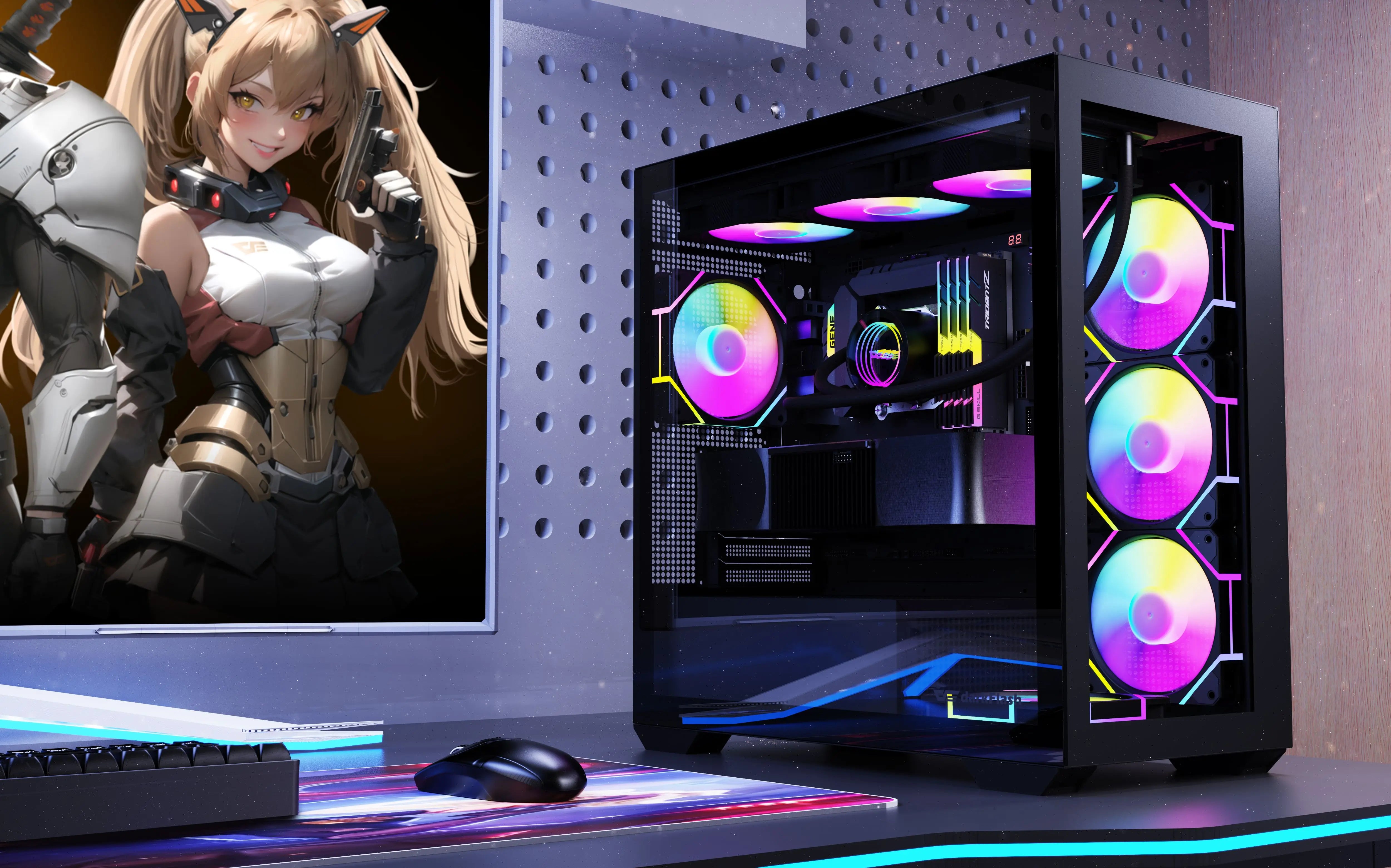 AM12 120mm ARGB PC Cooling Fan Kit