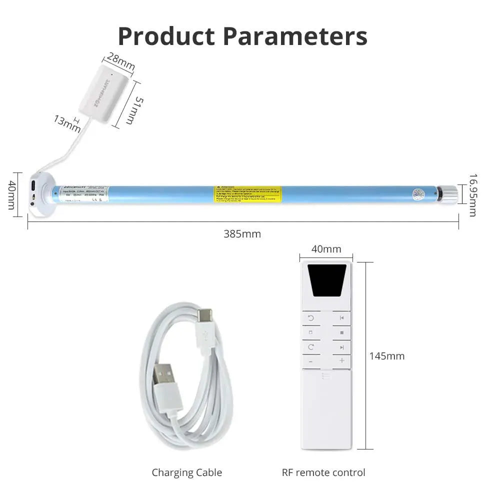 Zigbee Smart Roller Shade Motor