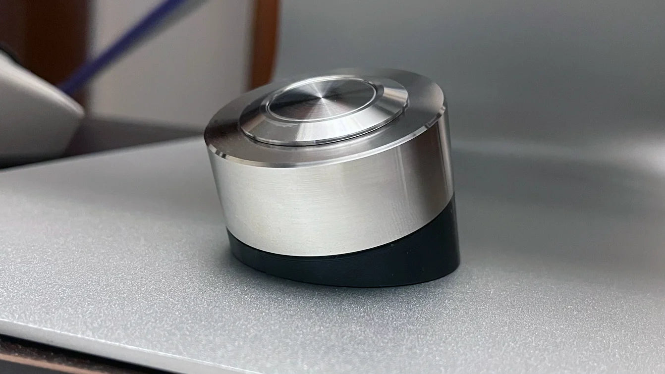 Wireless Metal PC Power Button Switch with USB Support