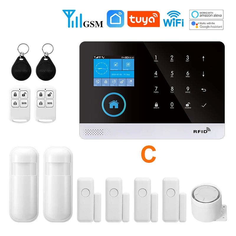 PG103 Tuya Smart Home Alarm System