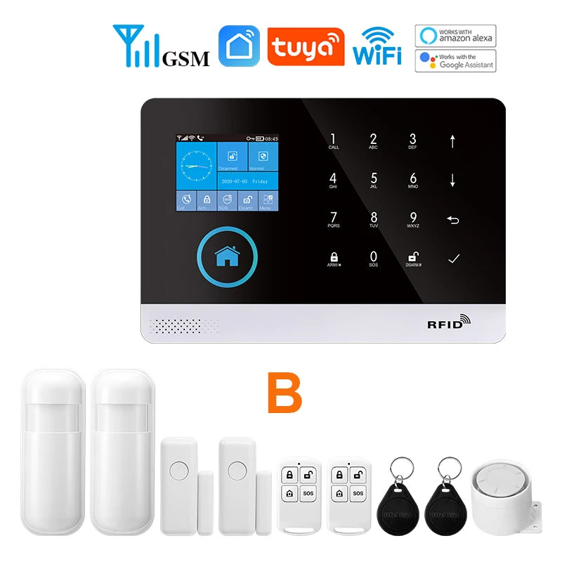 PG103 Tuya Smart Home Alarm System