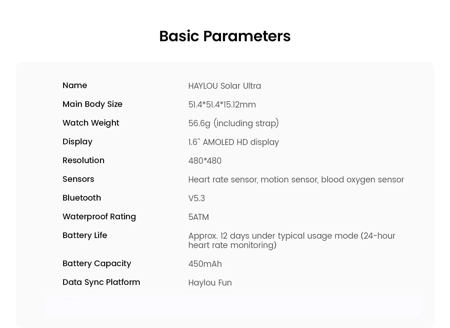 Solar Ultra GPS Smartwatch