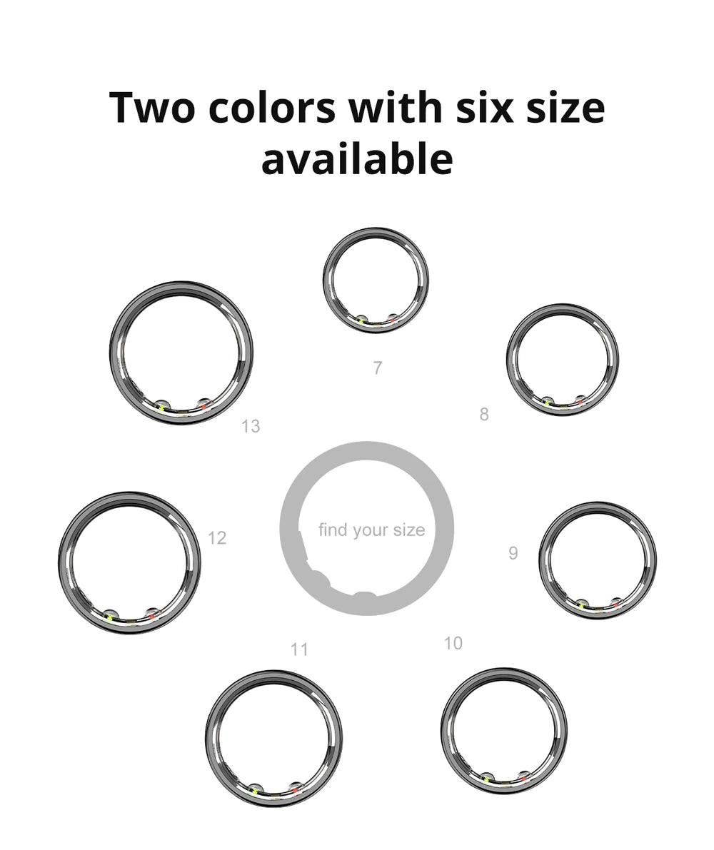 R10 Smart Ring with Charging Case