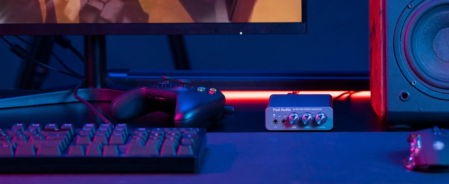 Fosi Audio K5 PRO USB DAC & Headphone Amp