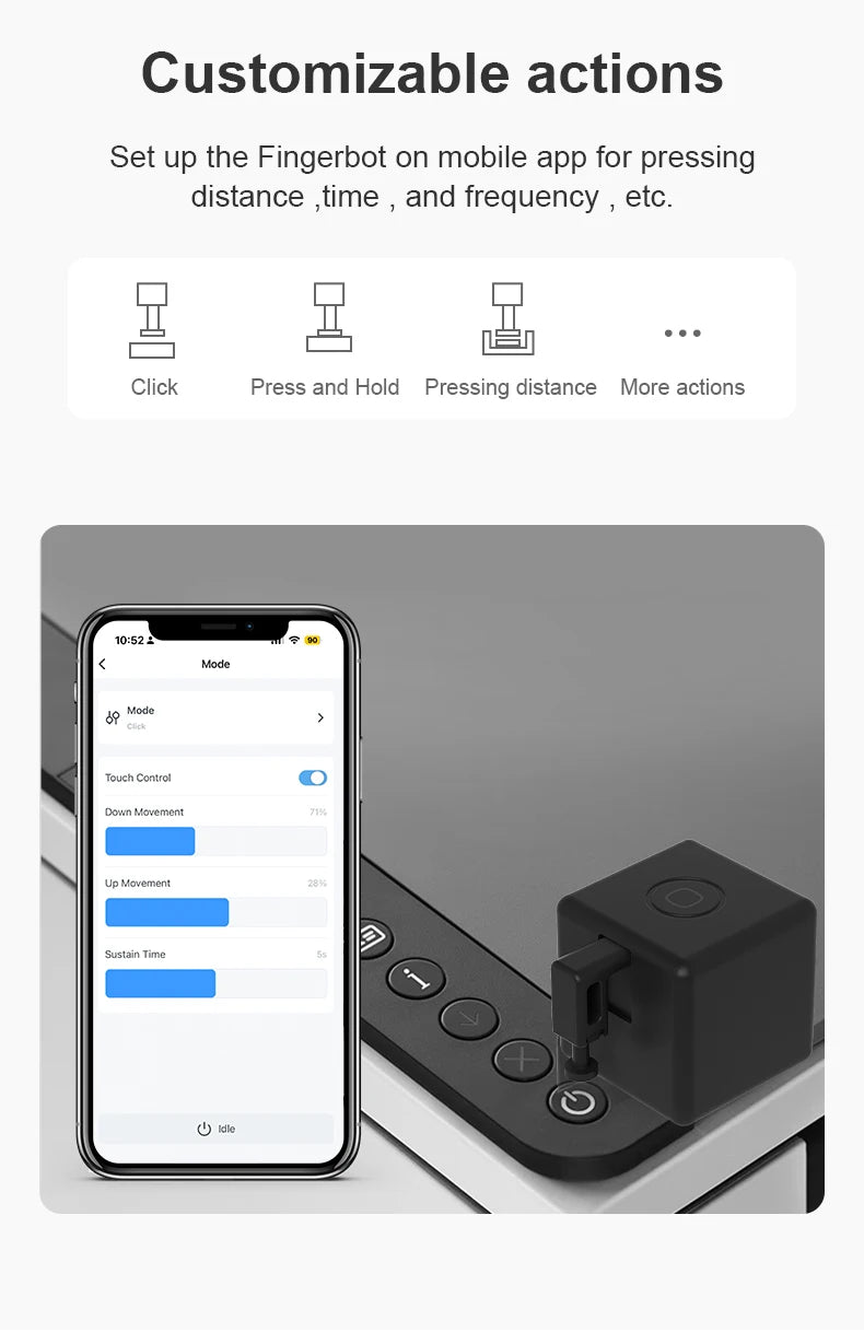 Tuya Zigbee Smart Fingerbot