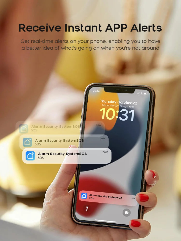 Tuya Smart GSM WiFi Home Alarm