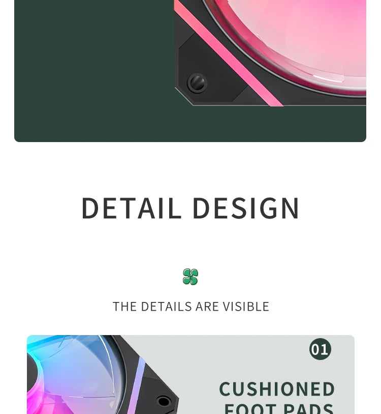 AM12 120mm ARGB PC Cooling Fan Kit