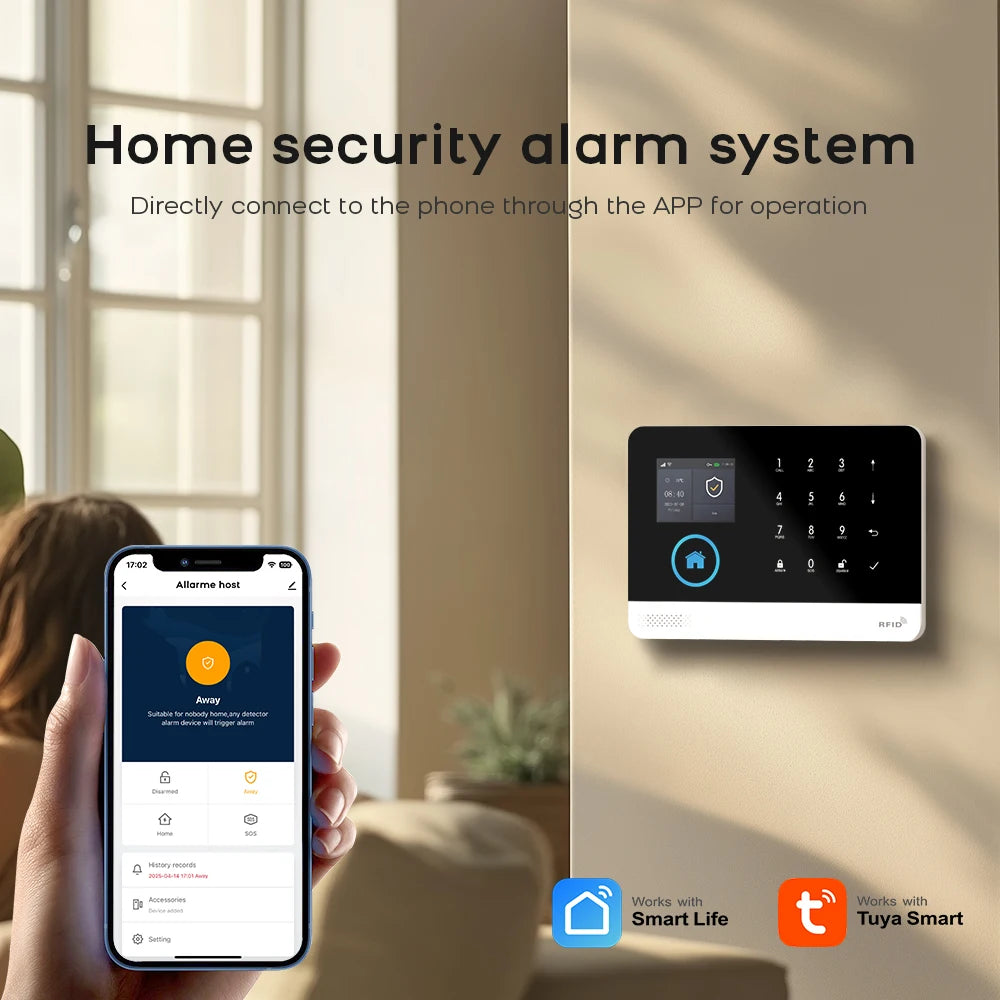 PG103 Tuya Smart Home Alarm System