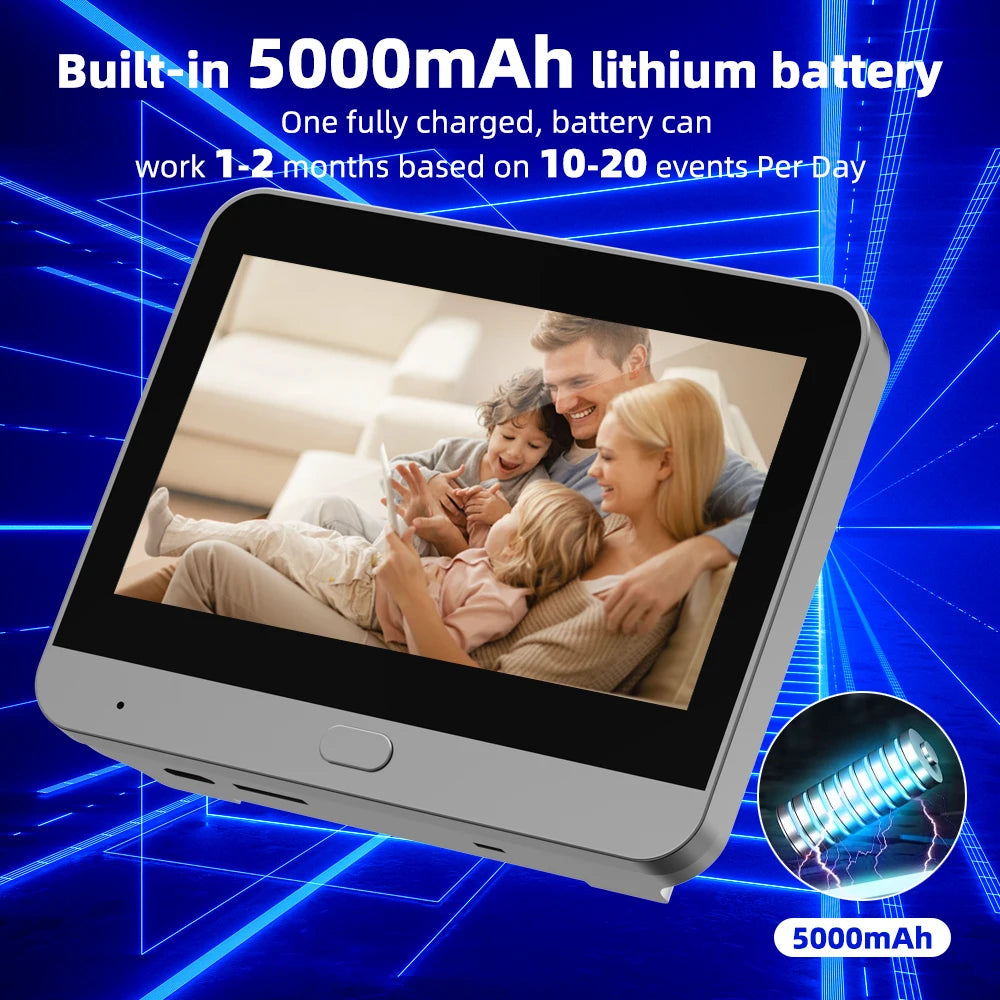 Tuya Smart Digital Peephole Camera