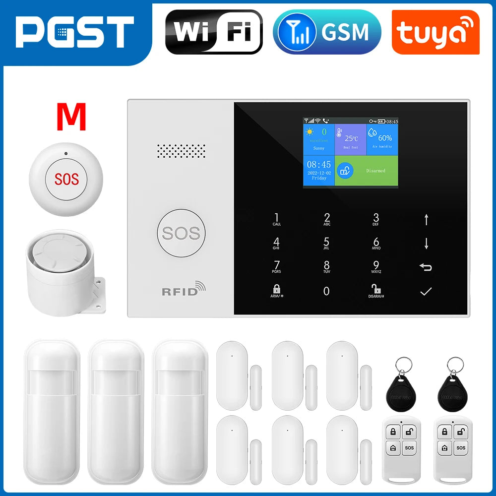 Tuya Smart GSM WiFi Home Alarm