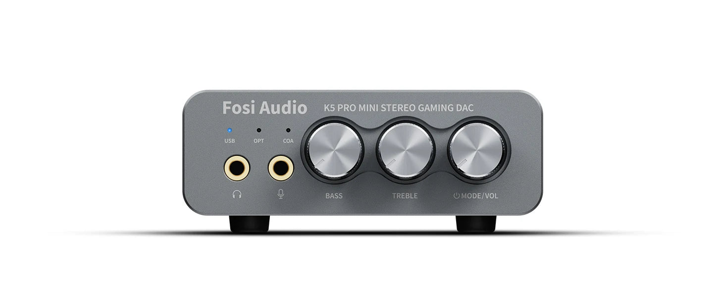 Fosi Audio K5 PRO USB DAC & Headphone Amp