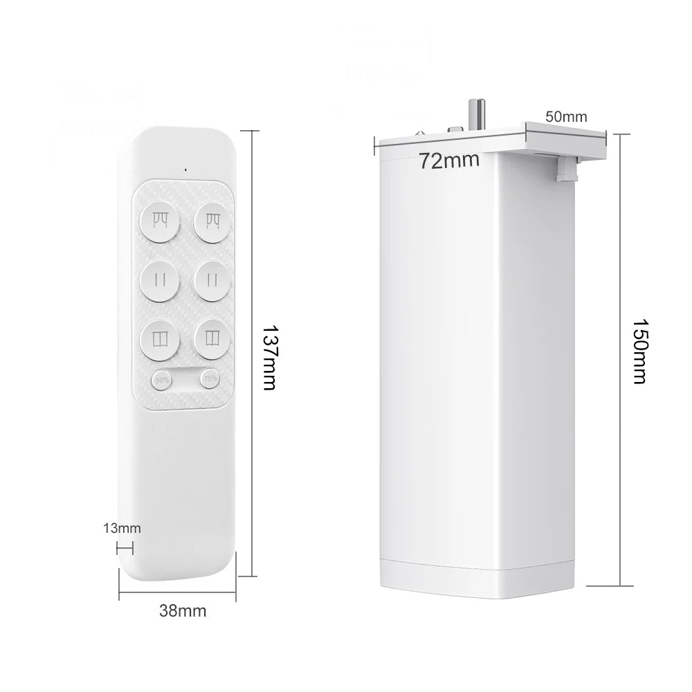 Tuya Smart Zigbee/WiFi Curtain Motor