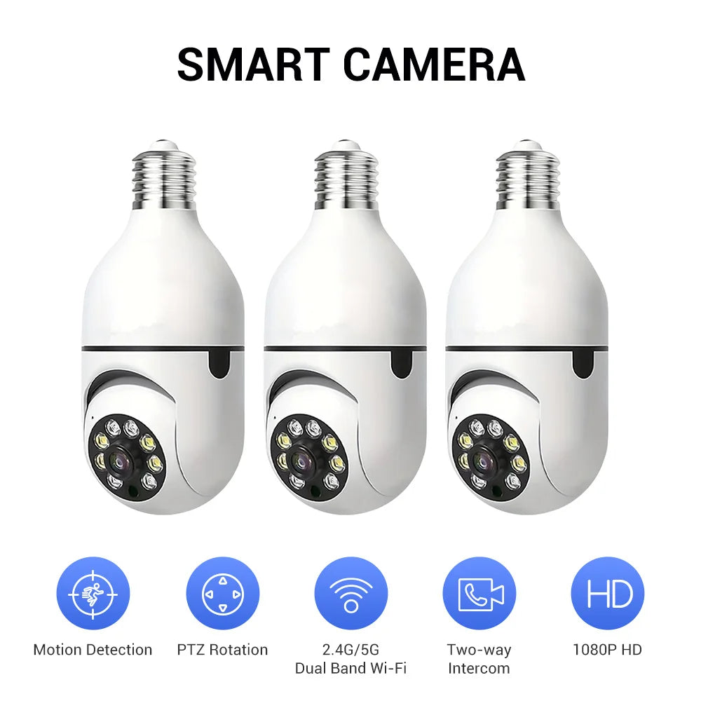 Ease Life WiFi 360° Light Bulb Security Camera