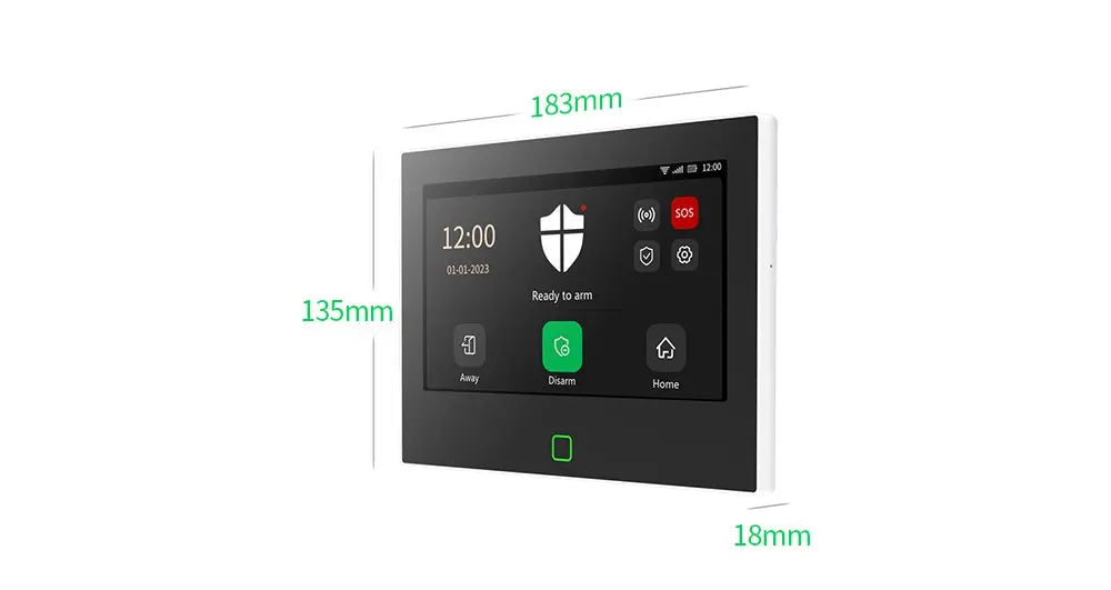 Staniot 7" WiFi 4G Smart Alarm System