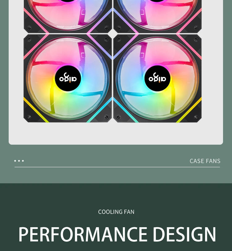 AM12 120mm ARGB PC Cooling Fan Kit