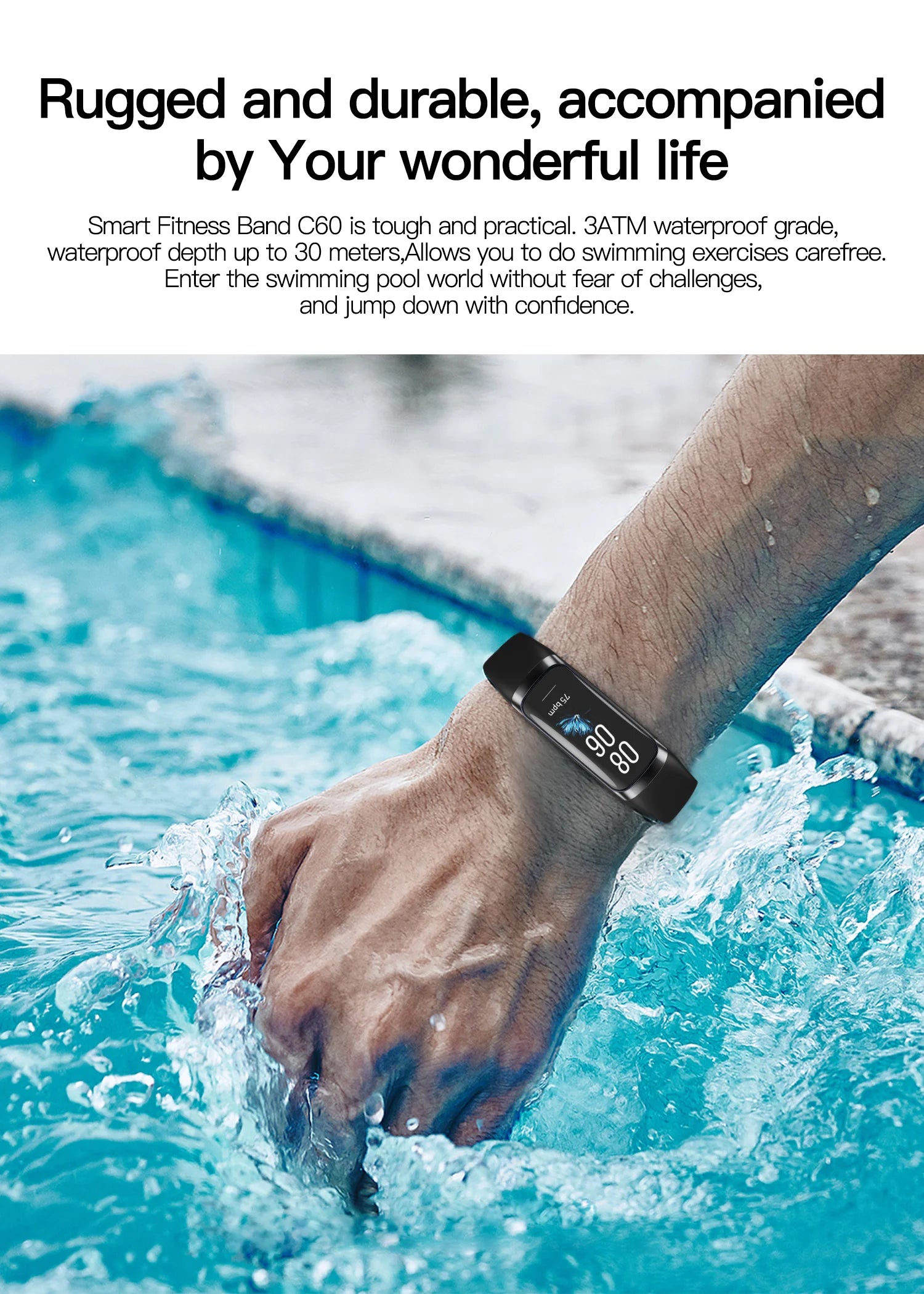 AMOLED Smart Fitness Bracelet