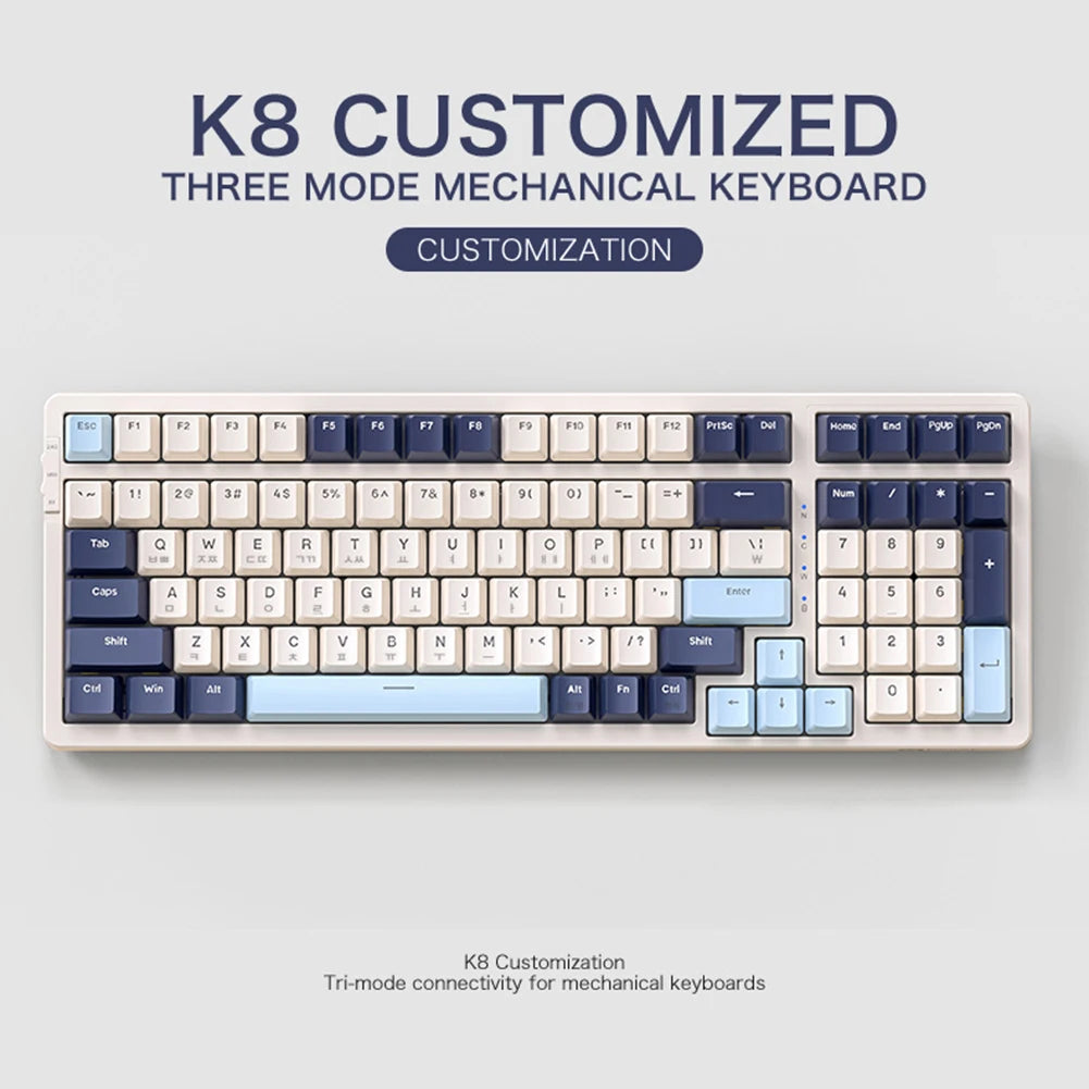 Wireless Mechanical Keyboard 100-Key