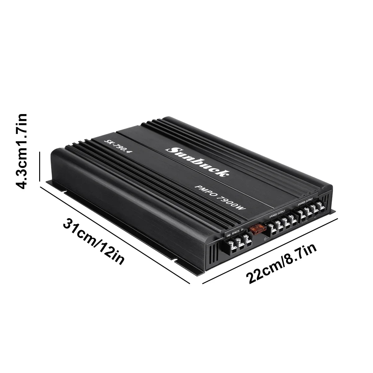 SK-790.4 4-Channel Car Amplifier