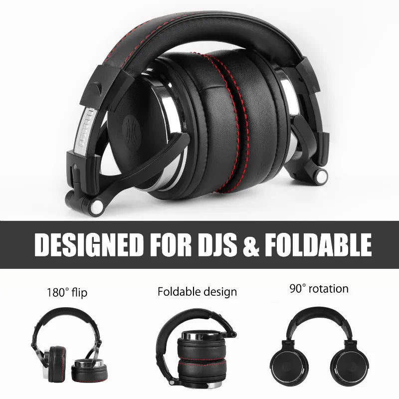 OneOdio Studio Pro 50 Wired DJ Headphones with Mic