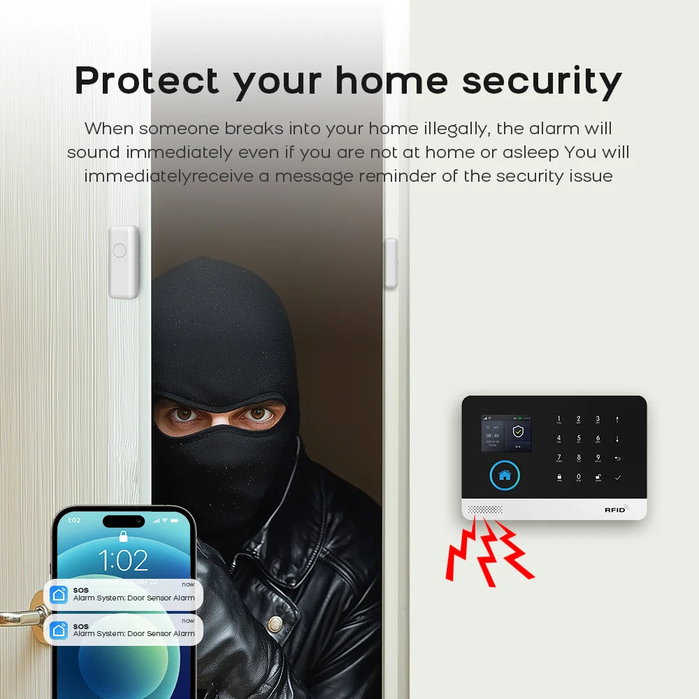 PG103 Tuya Smart Home Alarm System