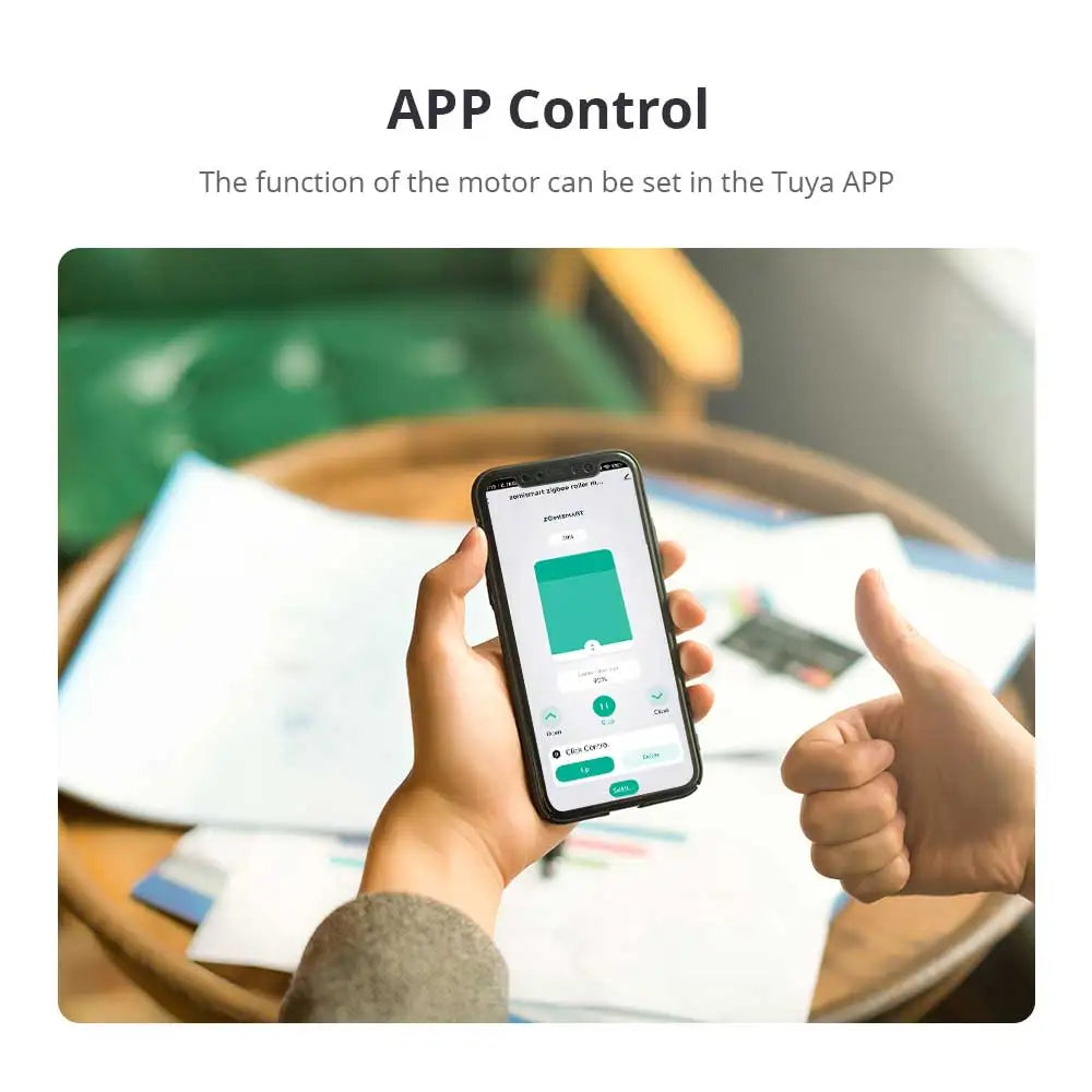 Zigbee Smart Roller Shade Motor