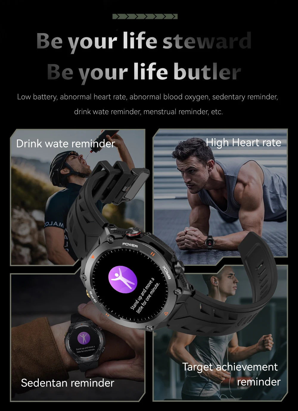 V75 GPS Smartwatch 2024