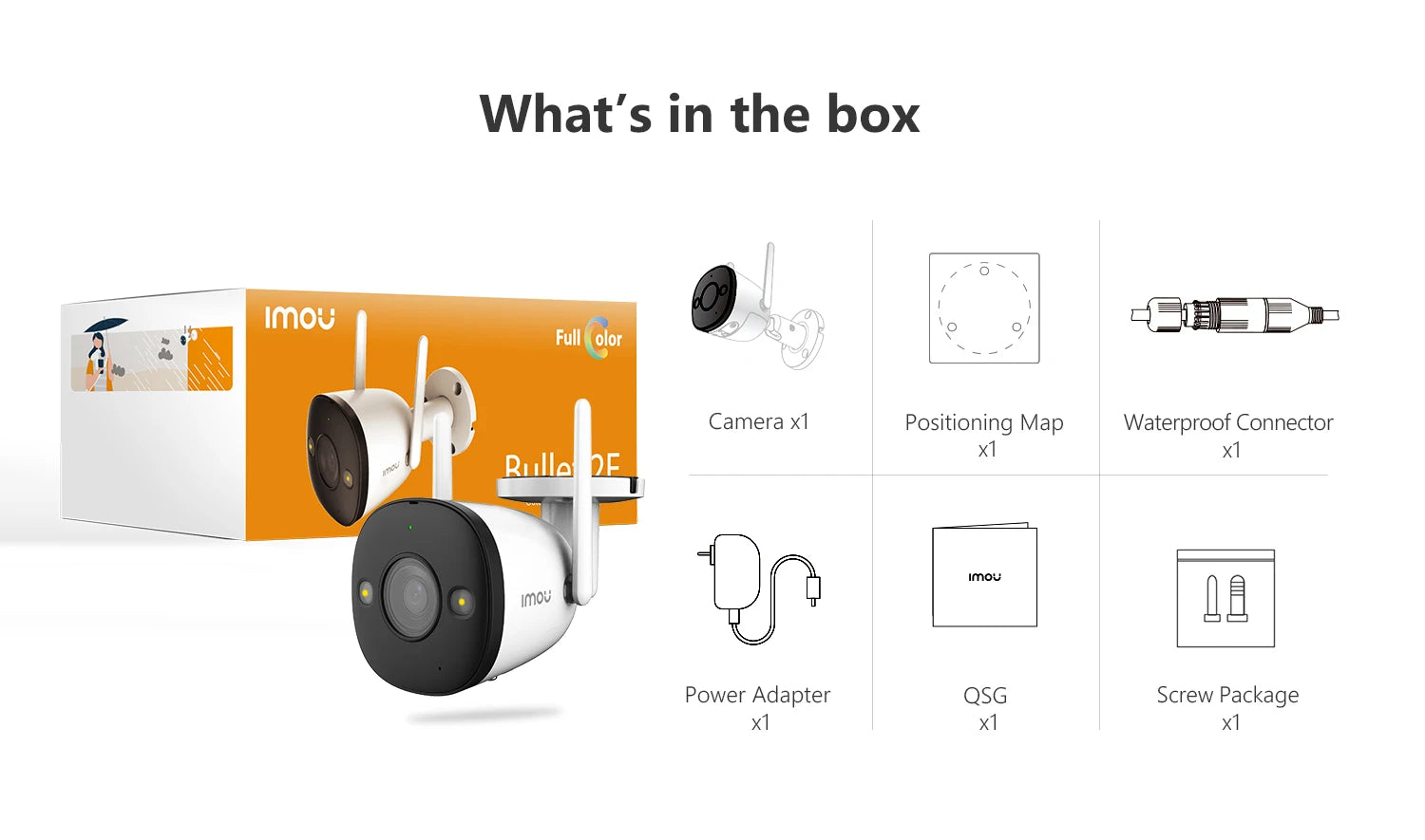 Bullet 2E 5MP Full-Color WiFi Camera