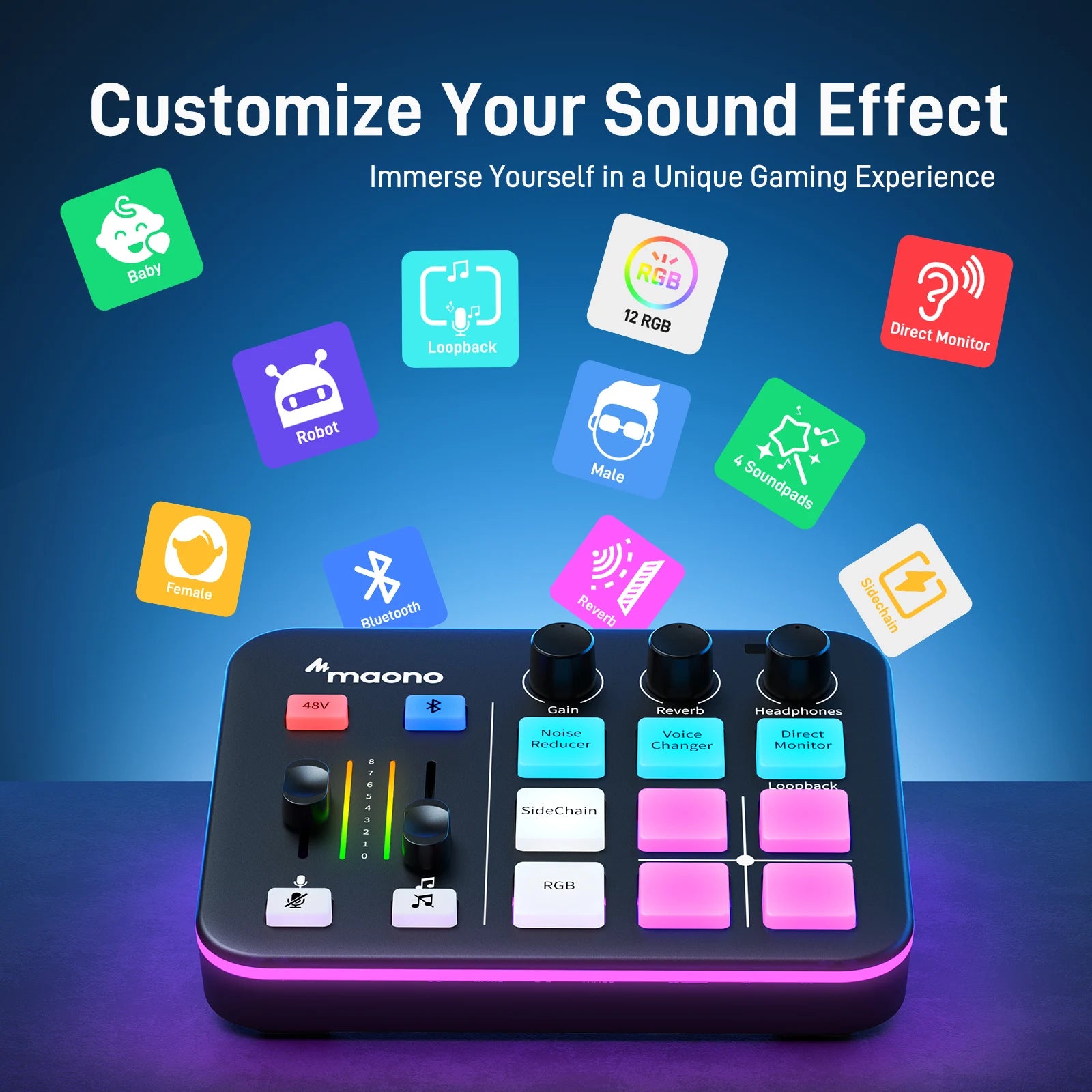 G1 NEO Gaming Audio Mixer