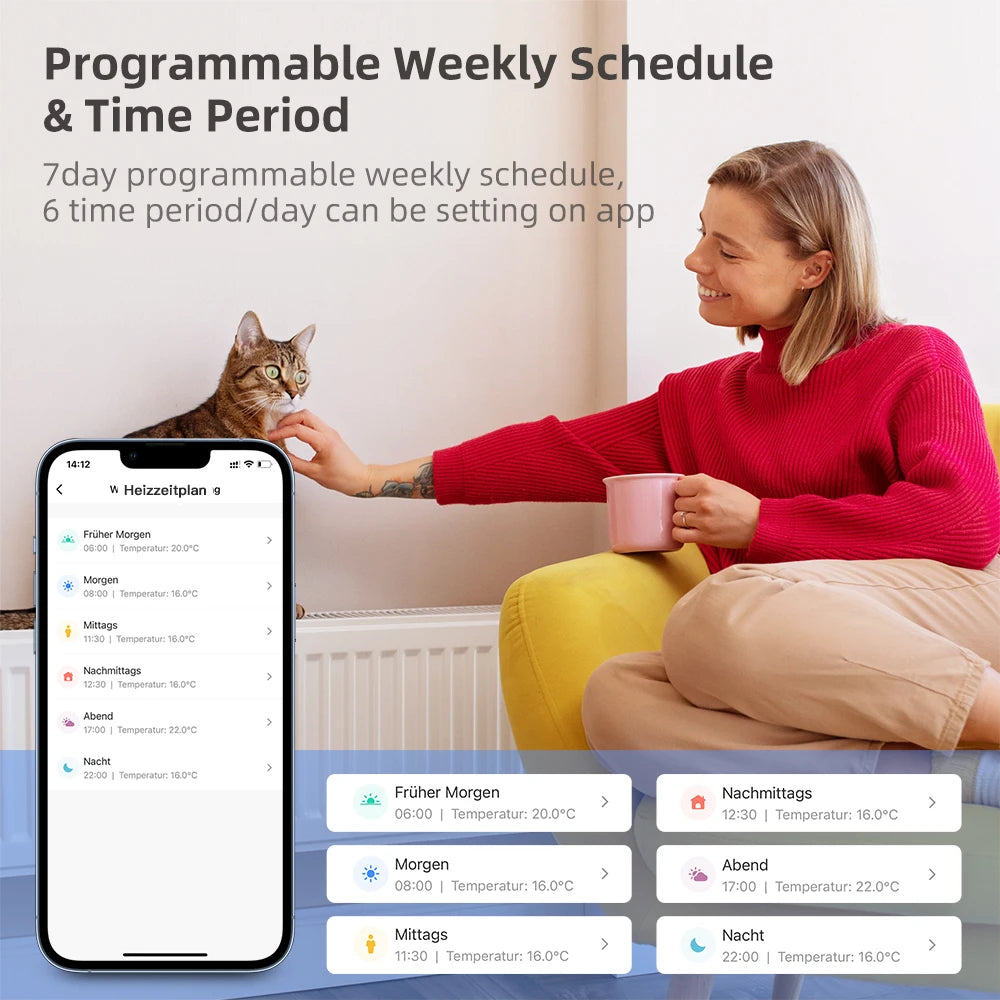 Tuya WiFi TRV Radiator Valve