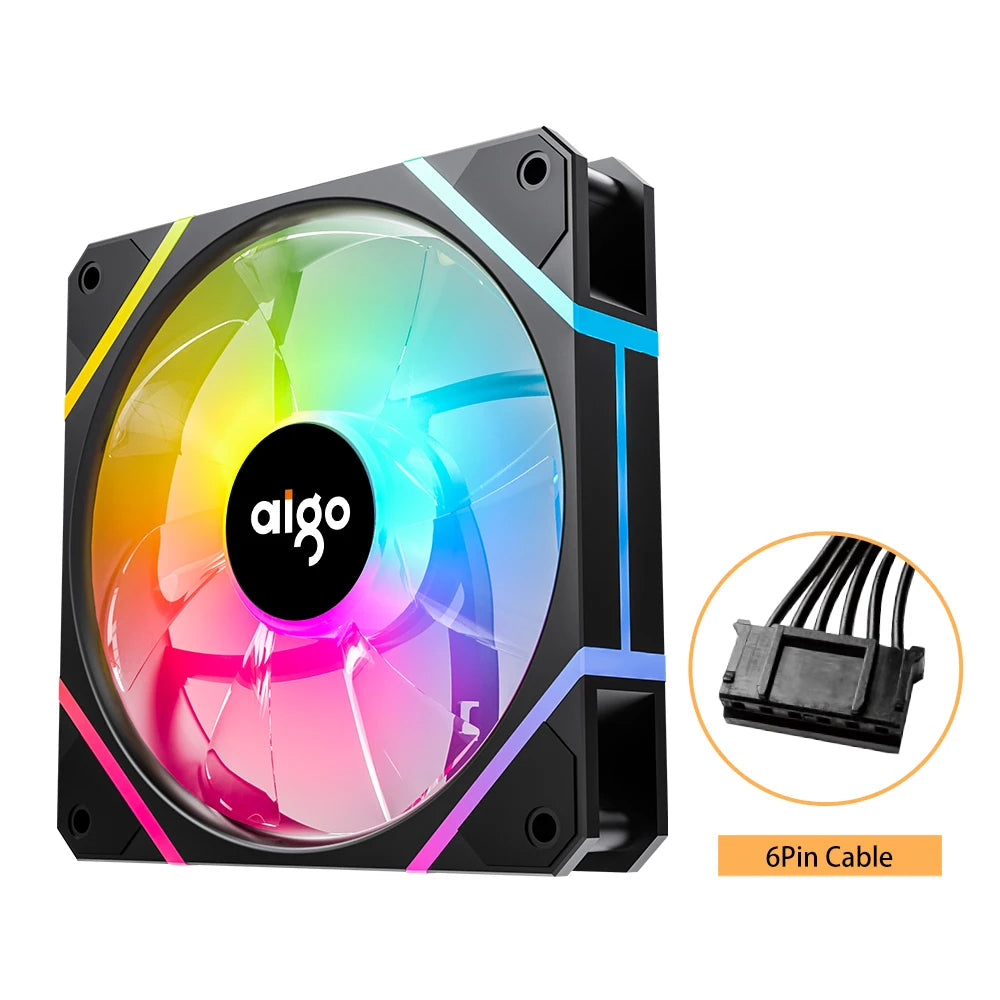 AM12 120mm ARGB PC Cooling Fan Kit