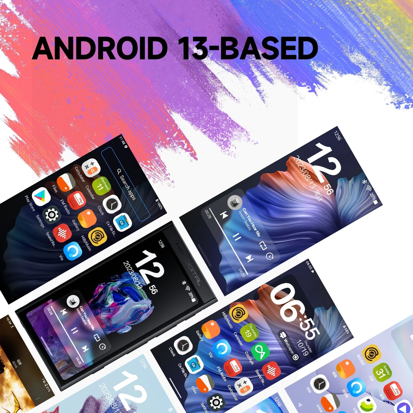 Digital M300 Android 13 Music Player