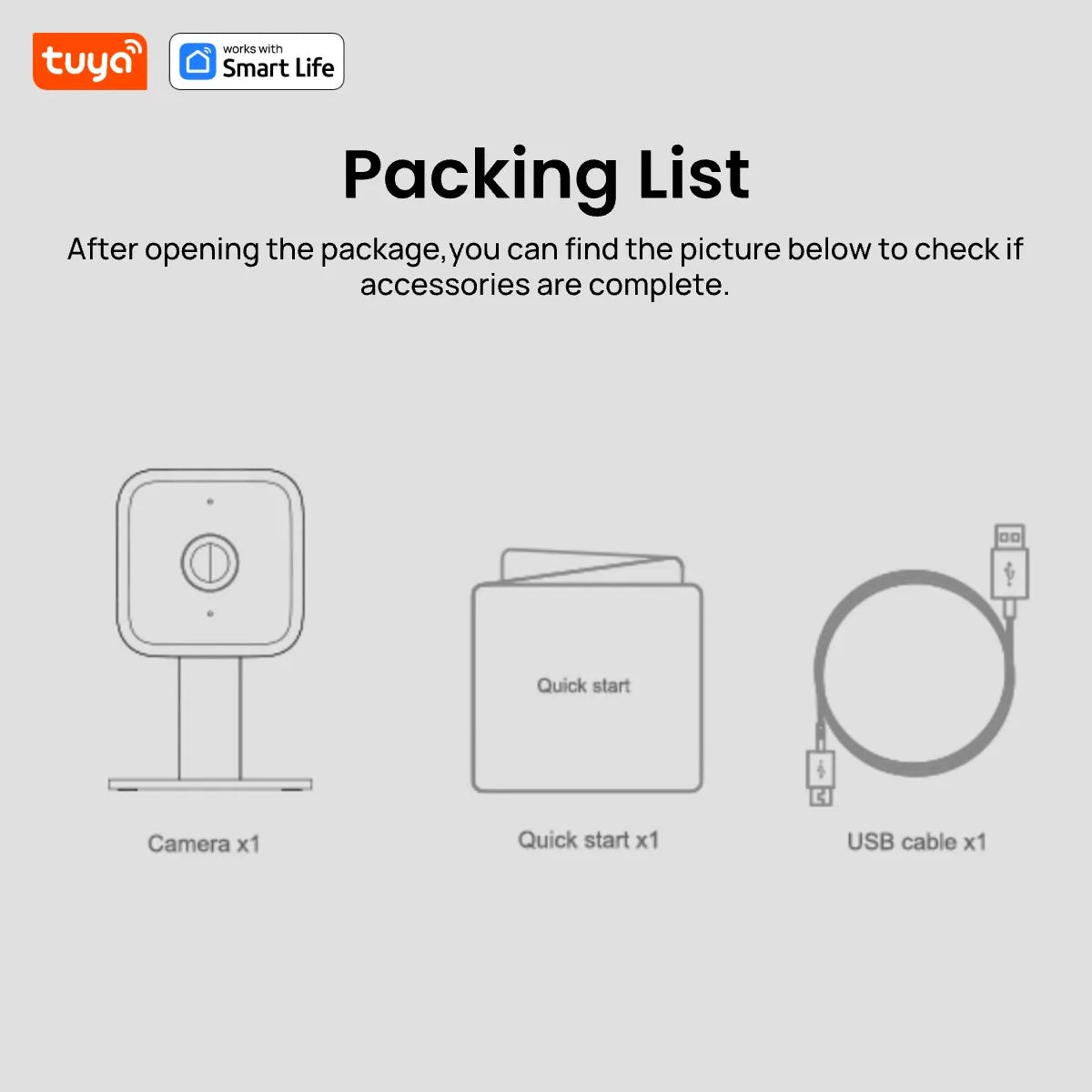 Tuya 1080p Wi-Fi Smart Security Camera