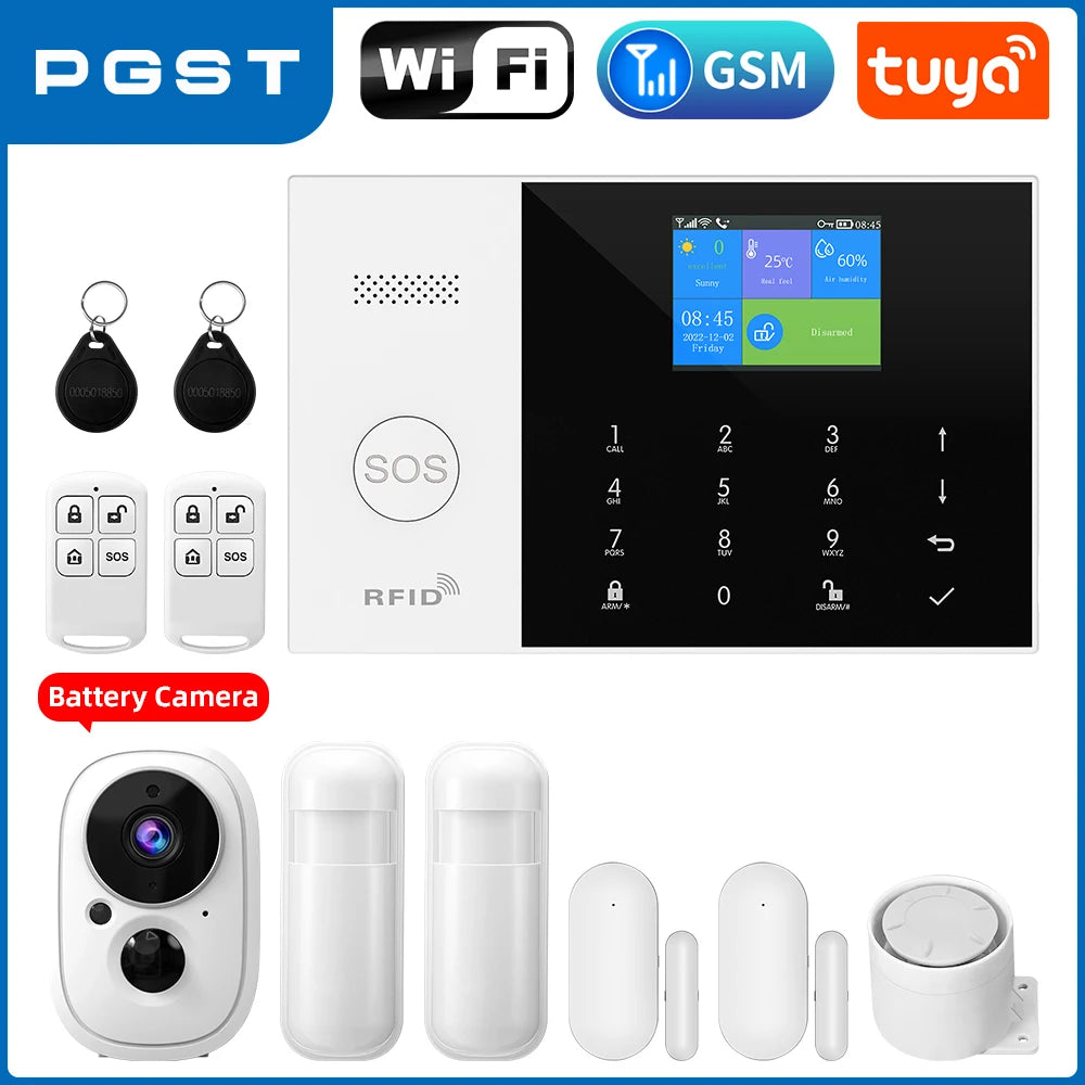 Tuya Smart GSM WiFi Home Alarm
