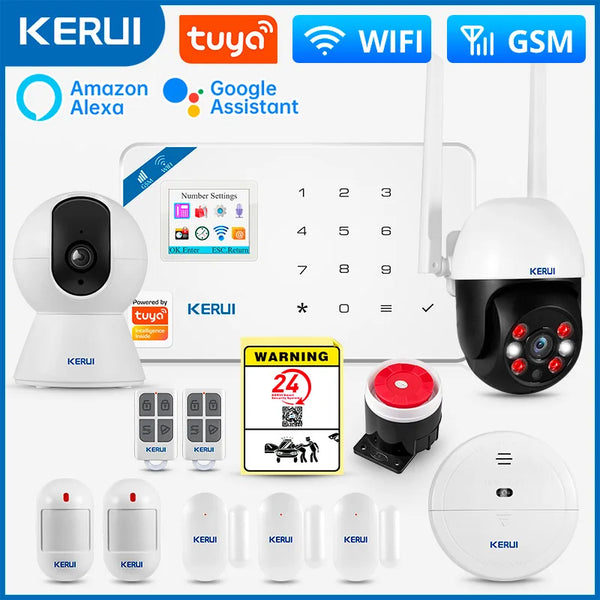 W181 Tuya Smart WiFi GSM Home Alarm