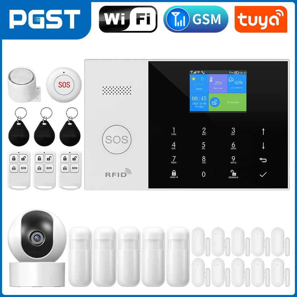 Tuya Smart GSM WiFi Home Alarm