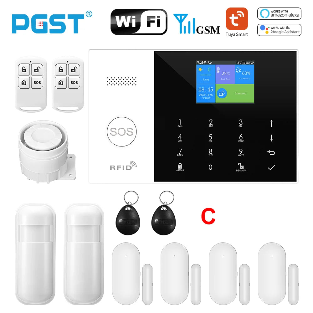 Tuya Smart GSM WiFi Home Alarm