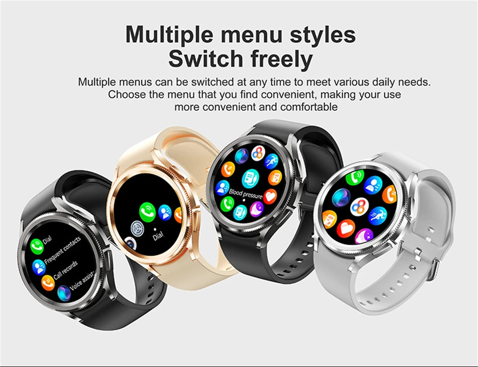 Smart Watch 6 Classic Bluetooth Call Fitness & Health Tracker