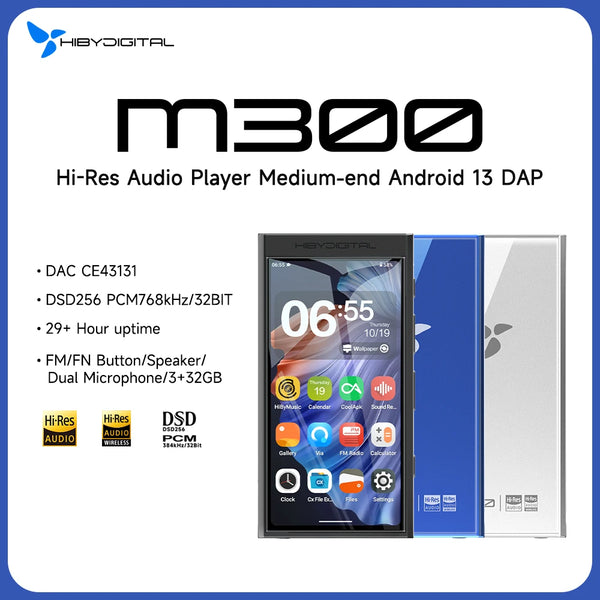 Digital M300 Android 13 Music Player